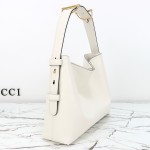 Gucci Brown Canvas Tote with Gray-Green and White Leather – Model 850926 / 850546