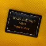 Louis Vuitton Satchel Messenger Bag M15187 in Teal Green Monogram Heritage canvas with aged metal buckles