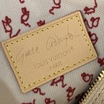 Louis Vuitton Speedy Bandoulière 20 Meowgram canvas handbag with cat charm