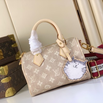 Louis Vuitton - Speedy Bandoulière 20 Handbag Meowgram Canvas M15151 