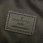 Louis Vuitton Weekender M11512 in Black Monogram Eclipse Canvas with multiple pockets