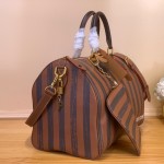 Louis Vuitton Speedy P9 Bandoulière 40 M24417 - Stripes Monogram Leather Handbag
