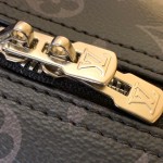Louis Vuitton Speedy Soft 30 Handbag M15102 in Monogram Eclipse canvas with chain straps and leather key pouch