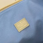 Louis Vuitton Coussin Hobo MM M15228 Green with Monogram Embossing and Chunky Chain Handle (14.96 x 12.99 x 3.94 inches)