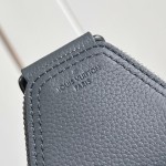 Louis Vuitton Avenue Small Shoulder Bag in Monogram Eclipse Coated Canvas