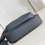 Louis Vuitton Avenue Small Shoulder Bag in Monogram Eclipse Coated Canvas