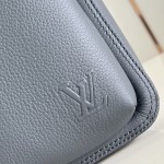 Louis Vuitton Avenue Small Shoulder Bag in Monogram Eclipse Coated Canvas