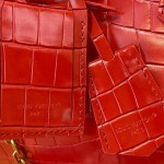 Louis Vuitton Speedy P9 Bandoulière 25 M24425 - Brown Crocodile-Embossed Leather Handbag with Monogram