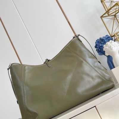 Louis Vuitton - CarryAll Vibe MM Handbag from the Back to School Collection in Monogram Empreinte Leather