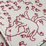 Louis Vuitton M25753 Monogram Passport Holder LV Travels With Grace Coddington Illustration