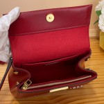Louis Vuitton Sac Cluny Mini M15229 - Burgundy Epi Leather with Water Ripple Design