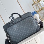 Louis Vuitton Weekender M11512 Monogram Eclipse Canvas Handbag