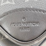 Louis Vuitton Weekender M11512 Monogram Eclipse Canvas Handbag
