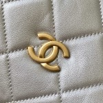 Chanel 25K Bowling Bag AS5791 in Black, Red, Beige, and Silver