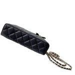 Chanel 25BLP Handle Box Bag Caviar Calfskin Black Gold Hardware