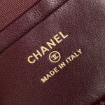 Chanel 25BLP Handle Box Bag Caviar Calfskin Black Gold Hardware
