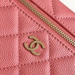 Chanel 25BLP Handle Box Bag Caviar Calfskin Black Gold Hardware