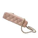 Chanel 25BLP Handle Box Bag Caviar Calfskin Black Gold Hardware