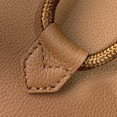 Louis Vuitton - Discovery Work Backpack M15259 Waxed Leather Spacious Design with Laptop & Phone Storage 