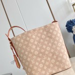 Louis Vuitton M25727 All In Large Tote with Meowgram Canvas and Cat-Shaped Key Pouch