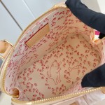Louis Vuitton M25728 Alma BB Handbag with Meowgram Canvas and Leather Trims