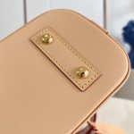 Louis Vuitton M25728 Alma BB Handbag with Meowgram Canvas and Leather Trims