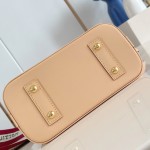 Louis Vuitton M25728 Alma BB Handbag with Meowgram Canvas and Leather Trims