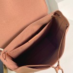 Louis Vuitton Fastline Backpack in Brown Waxed Calfskin with LV Letter Embossing