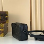 Louis Vuitton Trocadéro Mini Handbag M26737 in Monogram Eclipse coated canvas with leather trim and dark metallic hardware