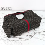 Gucci 860845 / 853971 Black Denim Tote Bag Small and Large Replica