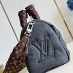 Louis Vuitton Speedy Bandoulière 20 LV Ski Puffygram Black Jeans M26956