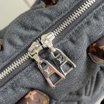 Louis Vuitton Speedy Bandoulière 20 LV Ski Puffygram Black Jeans M26956