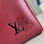 Louis Vuitton Speedy Soft 30, M25766, Travels With Grace Coddington Series, Leather, Cat-Shaped Keychain