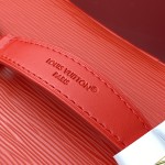 Louis Vuitton Nice Nano Cosmetic Bag in Epi Leather with Double Zip and Washable Fabric Lining