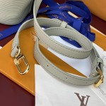 Louis Vuitton Nice Nano Cosmetic Bag in Epi Leather with Double Zip and Washable Fabric Lining