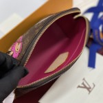 Louis Vuitton Pochette Cosmétique Small Cosmetic Bag in Monogram Yh Canvas with Flat Bottom Design