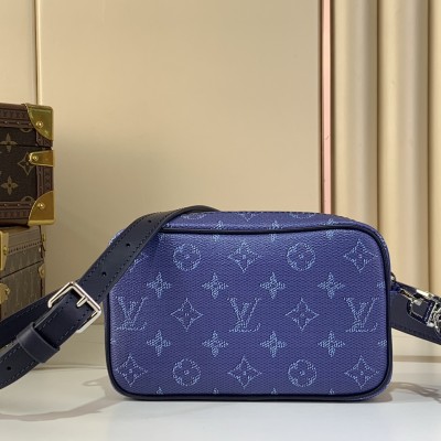 Louis Vuitton - Trocadéro Mini Bag M26826 Blue Monogram Eclipse Canvas
