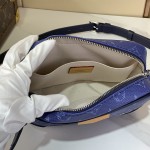 Louis Vuitton Trocadéro Mini Handbag in Monogram Eclipse with Cowhide Leather Trims