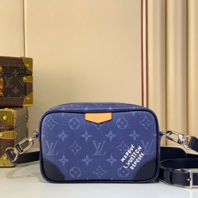 Louis Vuitton - Trocadéro Mini Bag M26826 Blue Monogram Eclipse Canvas