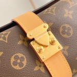 Louis Vuitton Pochette Voyage Souple M26015 in Monogram Canvas with Boro Patchwork