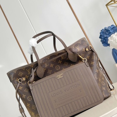 Louis Vuitton - Neverfull Inside Out Medium Bag M25664/Steel Hardware Version