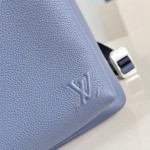 Louis Vuitton Discovery Work Backpack M26022 in Waxed Cowhide Leather with Padded Laptop Compartment and LV Logo