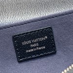 Louis Vuitton Pochette Métis East West M26456 in Monogram Empreinte with S-lock, Gradient Silk Print, and Chain Shoulder Strap