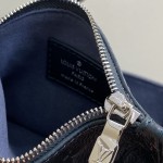 Louis Vuitton M26430 Pearl Blue All in BB Bucket Bag Front View