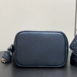Louis Vuitton M26430 Pearl Blue All in BB Bucket Bag Front View