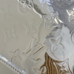 Louis Vuitton Alma BB Bag Gold Mirror Silver Patent Leather