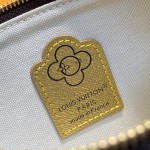 Louis Vuitton Mini Pochette Accessories M15328 with Vivienne Print, Monogram Canvas, and Chain Hook