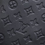 Louis Vuitton Duo Slingbag Black Monogram Shadow Leather