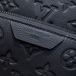 Louis Vuitton Duo Slingbag Black Monogram Shadow Leather