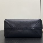Louis Vuitton Verso Hobo Bag Black LV Touch Leather
